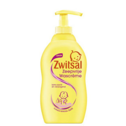 Zwitsal Zwitsal Zeepvrije Wascreme - 500 Ml Zwitsal Zwitsal Zeepvrije Wascreme - 500 Ml