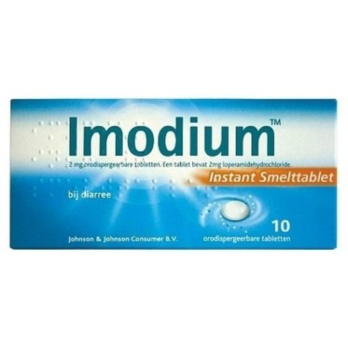 Imodium Imodium Smelttablet 2 Mg - 10 Tabletten