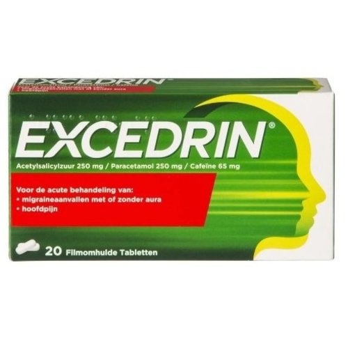 Excedrin Excedrin Migraine - 20 Tabletten Excedrin Excedrin Migraine - 20 Tabletten