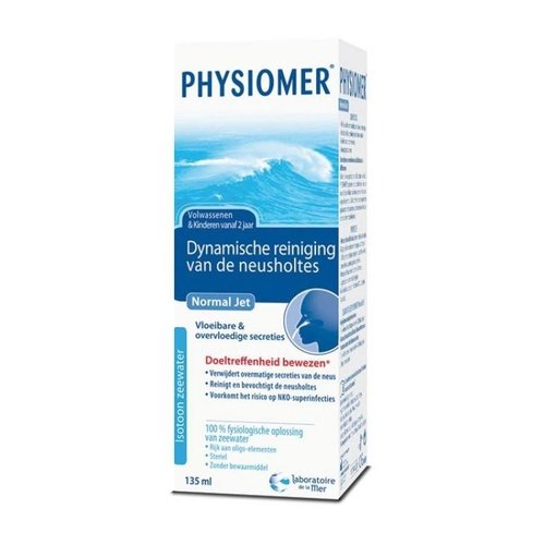 Physiomer Physiomer Normal Jet Vanaf 2 Jaar - 135 Ml Physiomer Physiomer Normal Jet Vanaf 2 Jaar - 135 Ml