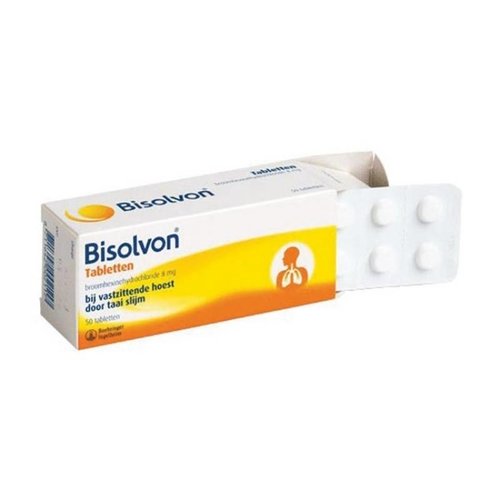 Bisolvon Bisolvon Tabletten 8mg - 50 Tabletten Bisolvon Bisolvon Tabletten 8mg - 50 Tabletten