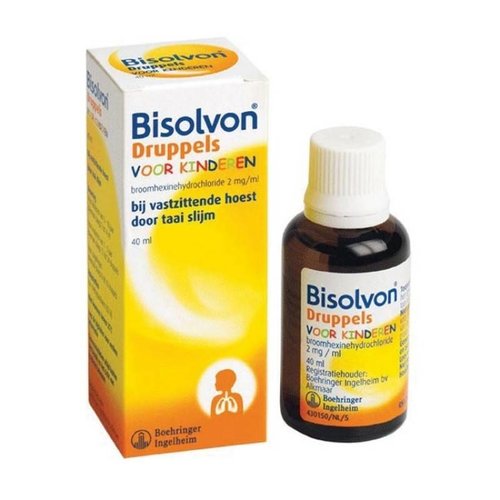 Bisolvon Bisolvon Druppels Opl Kinderen - 40 Ml Bisolvon Bisolvon Druppels Opl Kinderen - 40 Ml