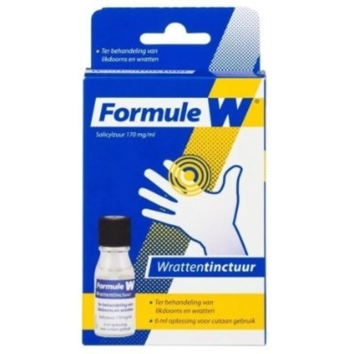 Formule Formule W Wrattentinctuur - 6 Ml Formule Formule W Wrattentinctuur - 6 Ml