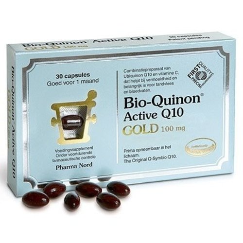 Pharma Nord Pharma Nord Bio Quinon Q10 Gold/100 Mg - 30 Capsules Pharma Nord Pharma Nord Bio Quinon Q10 Gold/100 Mg - 30 Capsules