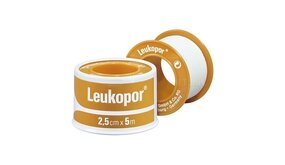 Leukopor Leukopor 2,5 Cm X 5 Mtr - 1 Stuks