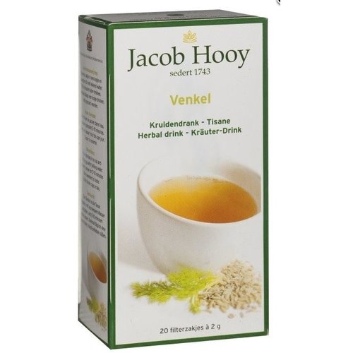 Jacob Hooy Jacob Hooy Thee Venkel Builtjes - 20 Zakjes Jacob Hooy Jacob Hooy Thee Venkel Builtjes - 20 Zakjes