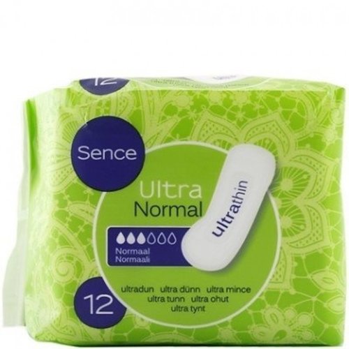 Sence Sence Maandverband Ultra Normaal - 12 Stuks Sence Sence Maandverband Ultra Normaal - 12 Stuks