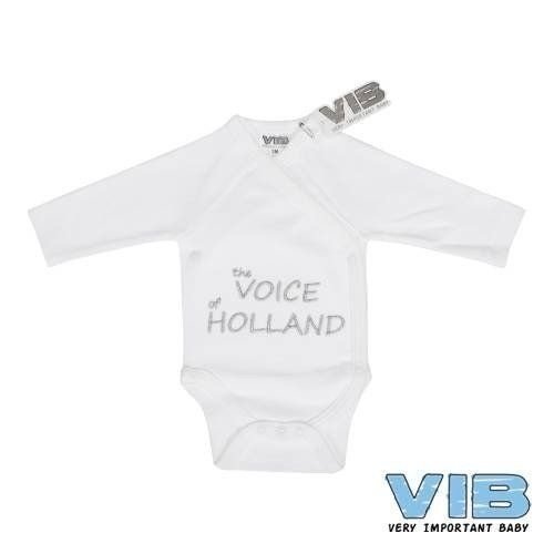 Vib Vib Baby Overslag Romper The Voice Of Holland - 1 Stuks Vib Vib Baby Overslag Romper The Voice Of Holland - 1 Stuks