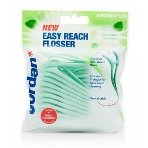 Jordan Jordan Flosser Easy Reach - 1 Stuks Jordan Jordan Flosser Easy Reach - 1 Stuks