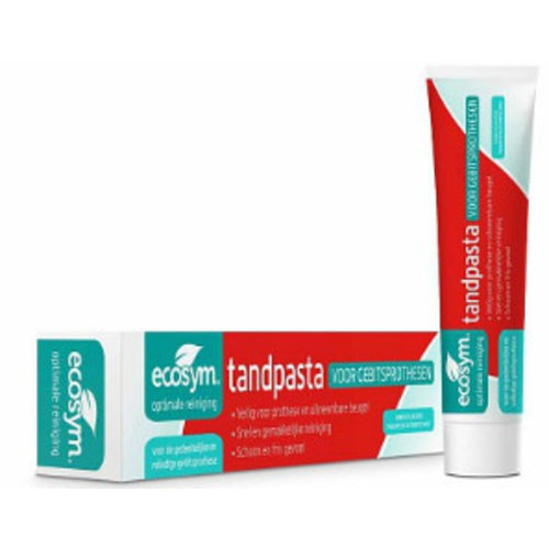 Ecosym Ecosym Tandpasta Gebitsprothesen - 75 Ml Ecosym Ecosym Tandpasta Gebitsprothesen - 75 Ml