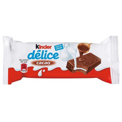 Kinder Buene Kinder Delice Cacao - 42 Gram Kinder Buene Kinder Delice Cacao - 42 Gram