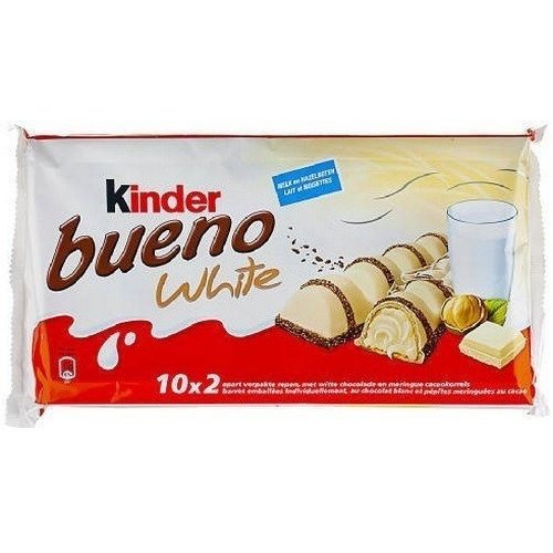 Kinder Bueno Kinder Bueno White 8x2 - 390 Gram Kinder Bueno Kinder Bueno White 8x2 - 390 Gram