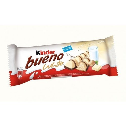 Kinder Bueno Kinder Bueno White - 2x 43 Gram Kinder Bueno Kinder Bueno White - 2x 43 Gram