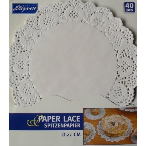 Onderlegger Onderlegger Papier 40 Stuks - 27cm Onderlegger Onderlegger Papier 40 Stuks - 27cm