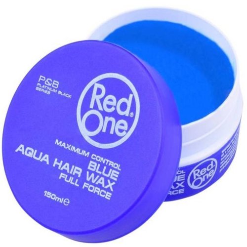 Red one Red One Blauw Haar Wax - 150ml Red one Red One Blauw Haar Wax - 150ml