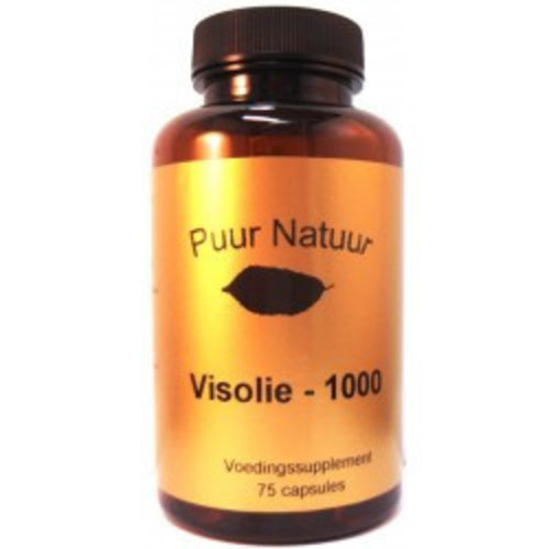 Puur Natuur Puur Natuur Visolie 1000mg - 75 Tabletten Puur Natuur Puur Natuur Visolie 1000mg - 75 Tabletten