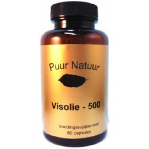 Puur Natuur Puur Natuur Visolie 500 Mg - 60 Capsules Puur Natuur Puur Natuur Visolie 500 Mg - 60 Capsules
