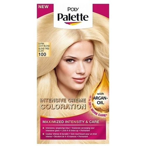 Poly Pallette Poly Palette Intensive Creme Extra Licht Blond 100 - 1 Stuks Poly Pallette Poly Palette Intensive Creme Extra Licht Blond 100 - 1 Stuks