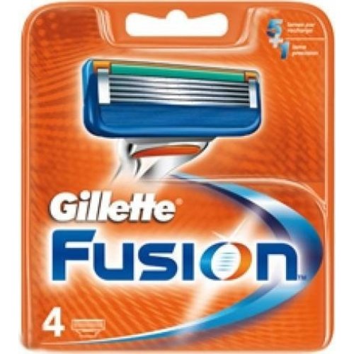 Gillette Gillette Fusion Manual Mesjes - 4 Stuks Gillette Gillette Fusion Manual Mesjes - 4 Stuks