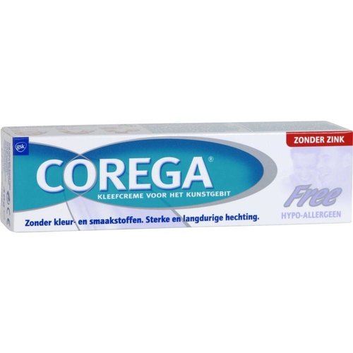 Corega Corega Creme Free - 40 Gram Corega Corega Creme Free - 40 Gram