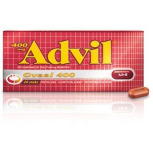 Advil Advil Ovaal 400 Mg - 20 Dragees Advil Advil Ovaal 400 Mg - 20 Dragees
