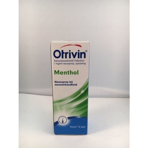Otrivin Otrivin Doseerspray Menthol - 10 Ml Otrivin Otrivin Doseerspray Menthol - 10 Ml