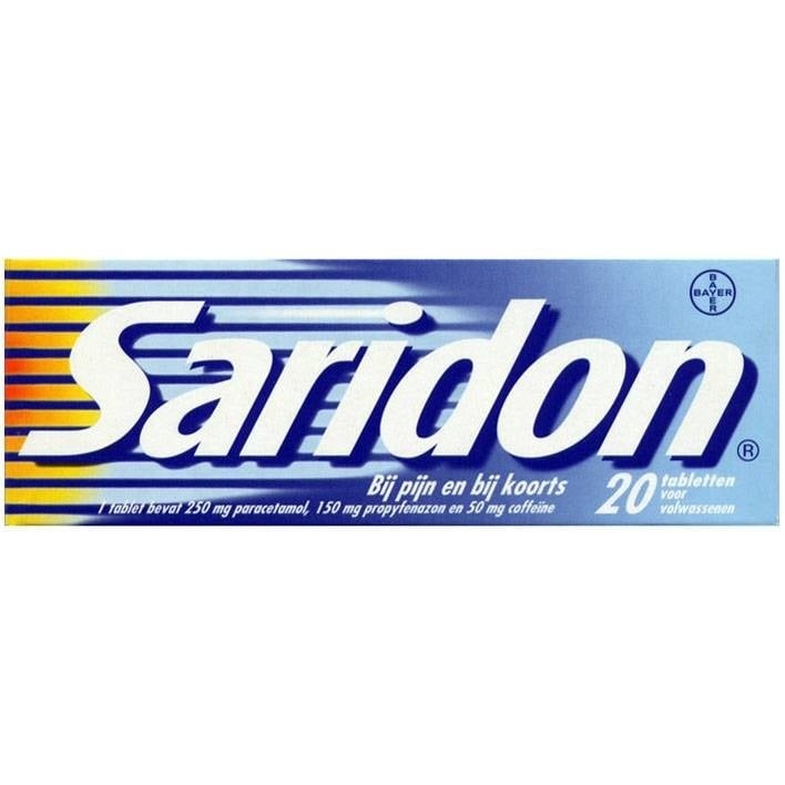 Saridon Saridon Tabletten - 20 Tabletten