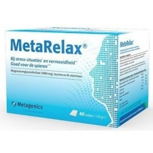 Metagenics Metagenics Metarelax - 40 Zakjes Metagenics Metagenics Metarelax - 40 Zakjes