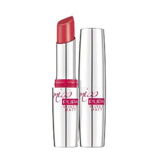 Pupa Pupa Milano Miss Pupa Velvet Matt Lipstick Flashy Coral -303 Pupa Pupa Milano Miss Pupa Velvet Matt Lipstick Flashy Coral -303