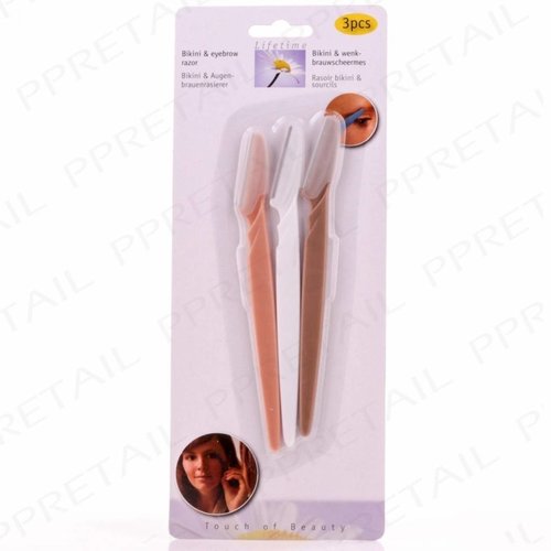 Lifetime Lifetime Wenkbrauwscheermes & Bikini - 3 Stuks Lifetime Lifetime Wenkbrauwscheermes & Bikini - 3 Stuks