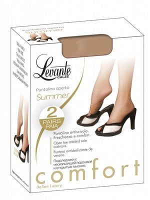 Levante Levante Calze Voorvoetkussen Voor Open Schoen - 2 Paar