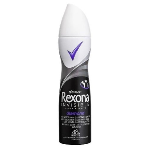 Rexona Rexona Women Deospray Invisible Black & White - 150 Ml Rexona Rexona Women Deospray Invisible Black & White - 150 Ml