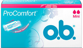 Ob O.B. Tampons 16St Mini Ob O.B. Tampons 16St Mini