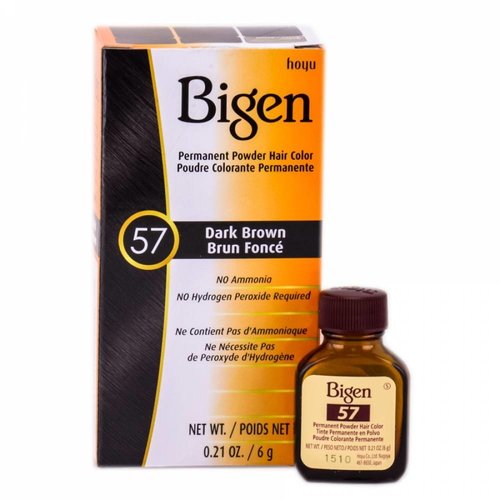 Bigen Bigen Permanent Powder Hair Color Dark Brown 57 Bigen Bigen Permanent Powder Hair Color Dark Brown 57