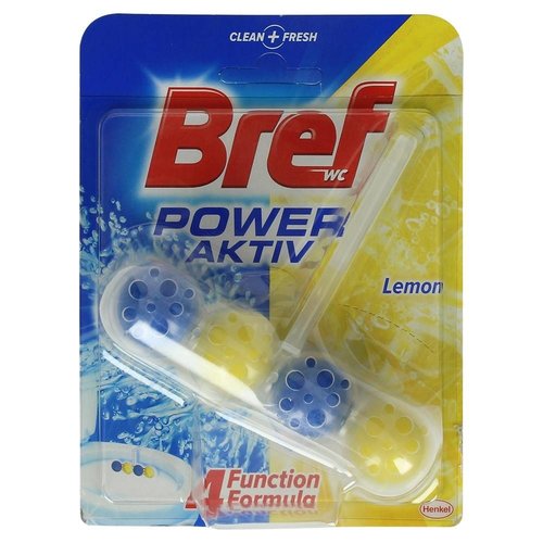 Bref Bref Power Aktive Toiletblok Lemon - 50 Gram Bref Bref Power Aktive Toiletblok Lemon - 50 Gram