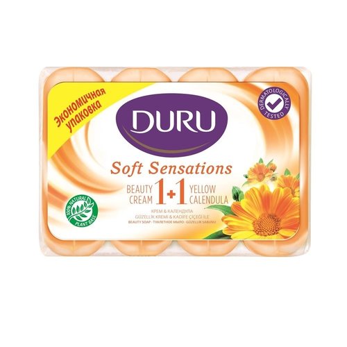Duru Duru Soft Sensations Zeep Calendula - 4x90 Gram Duru Duru Soft Sensations Zeep Calendula - 4x90 Gram