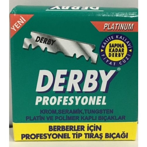 Derby Derby Professionel Kapper Mesjes - 100 Stuks Derby Derby Professionel Kapper Mesjes - 100 Stuks