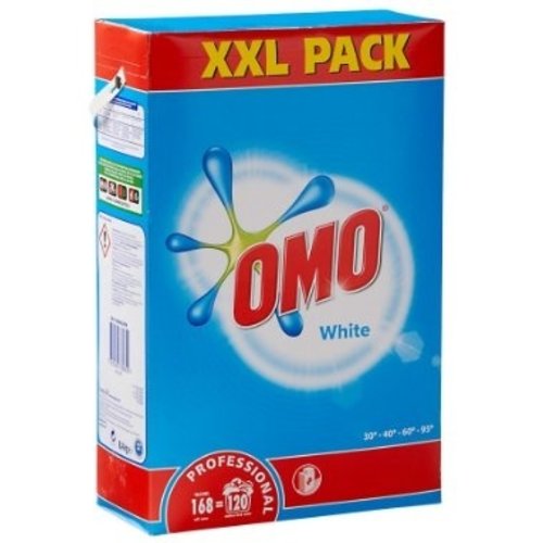 Omo Omo Waspoeder Wit 120 Wasbeurten - 8.4 Kg Omo Omo Waspoeder Wit 120 Wasbeurten - 8.4 Kg