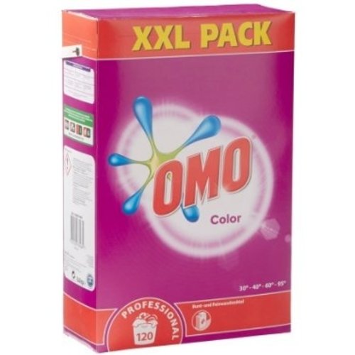 Omo Omo Waspoeder Color 120 Wasbeurten - 8.4 Kg Omo Omo Waspoeder Color 120 Wasbeurten - 8.4 Kg