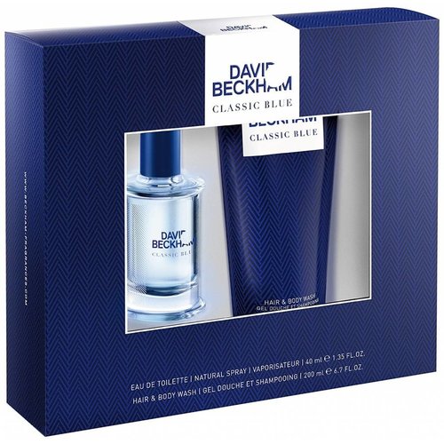 David Beckham David Beckham Blue Edt Spray 40 Ml & Showergel -1 Stuks David Beckham David Beckham Blue Edt Spray 40 Ml & Showergel -1 Stuks