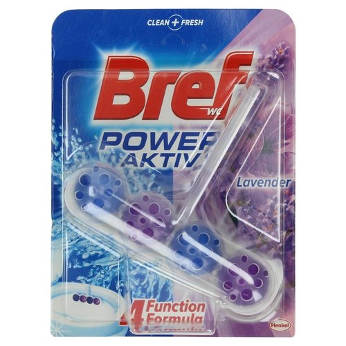 Bref Bref Power Aktive Toiletblok Lavendel - 50 Gram Bref Bref Power Aktive Toiletblok Lavendel - 50 Gram
