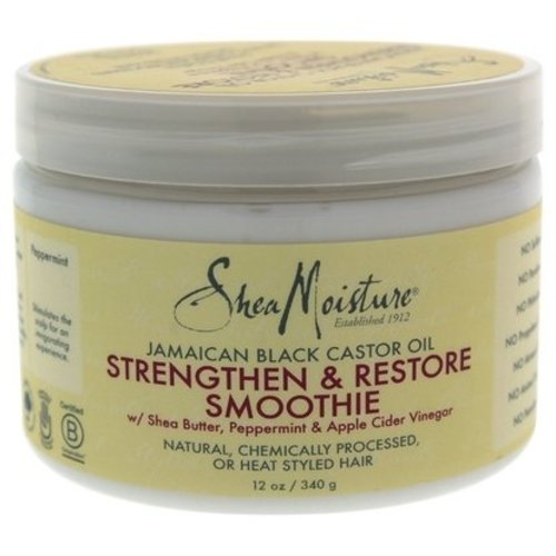 Shea Moisture Shea Moisture Jamaican Black Castor Strenghten&Restore Smoothie Moisterize 340 Gram Shea Moisture Shea Moisture Jamaican Black Castor Strenghten&Restore Smoothie Moisterize 340 Gram