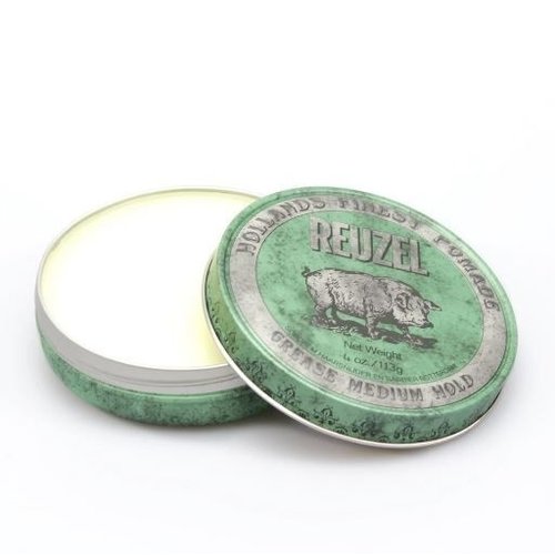 Reuzel Reuzel Pomade Green Medium Hold - 113 Gram Reuzel Reuzel Pomade Green Medium Hold - 113 Gram