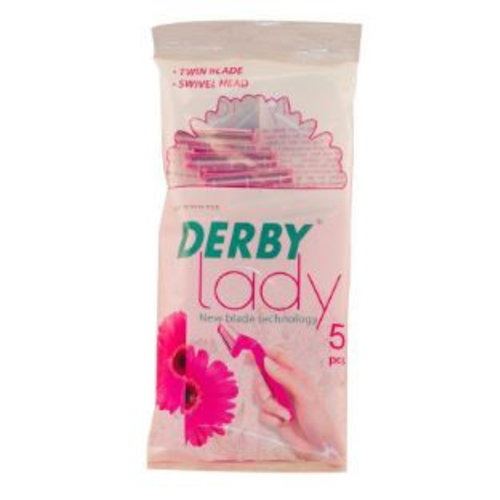 Derby Derby Lady Wegwerpmesjes - 5 Stuks Derby Derby Lady Wegwerpmesjes - 5 Stuks