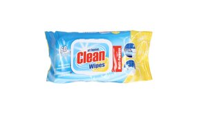 At Home At Home Clean Wipes Citrus - 60 Stuks At Home At Home Clean Wipes Citrus - 60 Stuks