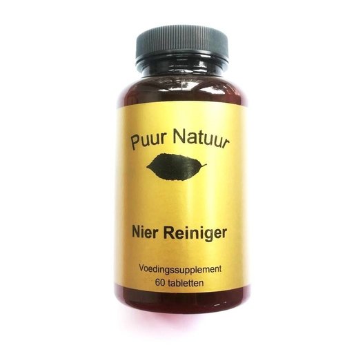 Puur Natuur Puur Natuur Nier Reiniger - 60 Tabletten Puur Natuur Puur Natuur Nier Reiniger - 60 Tabletten