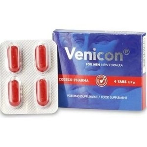 Venicon Venicon For Men Lustopwekkers - 4 Tabletten Venicon Venicon For Men Lustopwekkers - 4 Tabletten