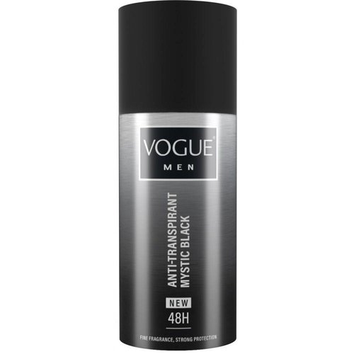 Vogue Vogue Men Deospray Anti-Transpirant Mystic Black - 150 Ml Vogue Vogue Men Deospray Anti-Transpirant Mystic Black - 150 Ml