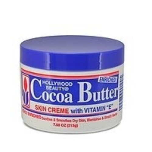 Hollywood Hollywood Cocoa Butter Skin Creme Met Vitamine E 213 Gram Hollywood Hollywood Cocoa Butter Skin Creme Met Vitamine E 213 Gram