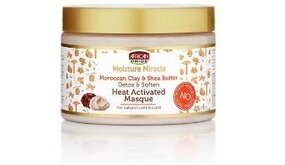 African Pride African Pride Moisture Miracle Moroccan Clay&Shea Butter Heat Activated Masque 340ml